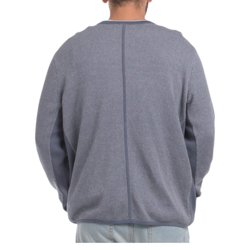 RAG & BONE Indigo Mitch Crew Sweatshirt - Picture 2 of 2